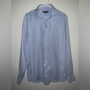 NWT Frescobol Carioca men’s L button down